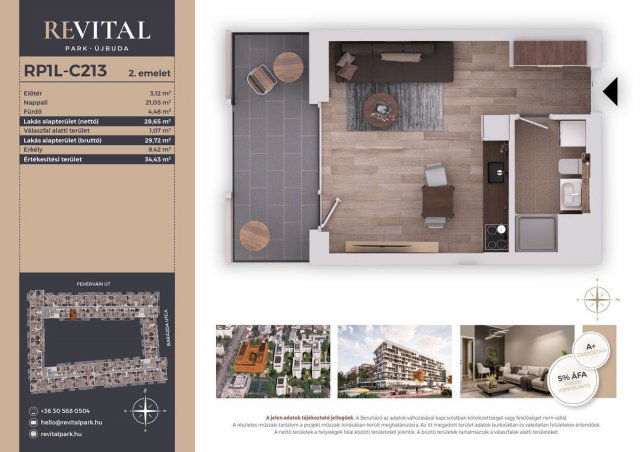 Eladó téglalakás, Budapesten, XI. kerületben, Fehérvári úton