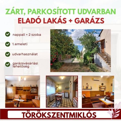 Eladó téglalakás, Törökszentmiklóson 25.9 M Ft, 3 szobás