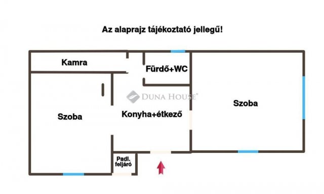 Eladó családi ház, Mágocson 8.5 M Ft, 2 szobás