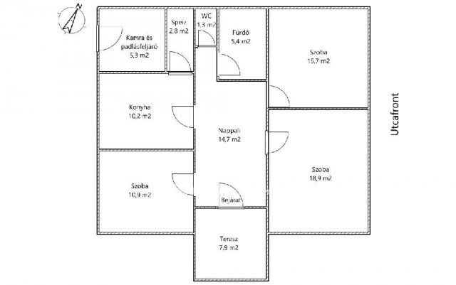 Eladó családi ház, Siófokon 100 M Ft, 4 szobás