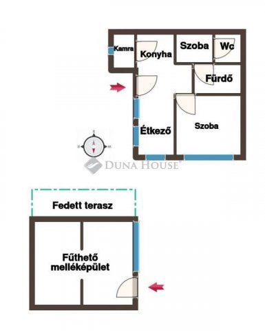 Eladó családi ház, Kecskeméten 34.999 M Ft, 2 szobás