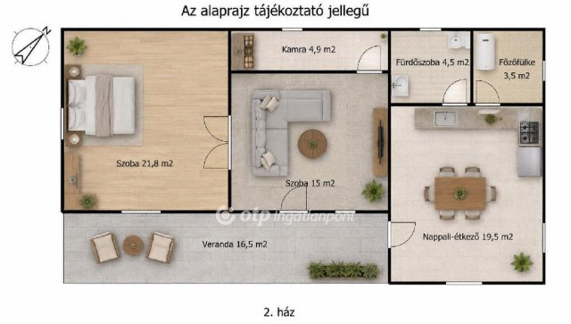Eladó családi ház, Dömsödön 96 M Ft, 11 szobás