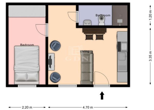Eladó téglalakás, Budapesten, VII. kerületben 58.9 M Ft