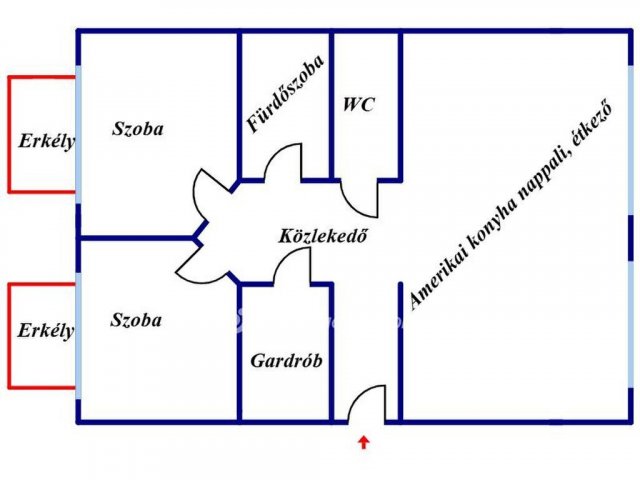 Kiadó téglalakás, albérlet, Nyíregyházán 230 E Ft / hó