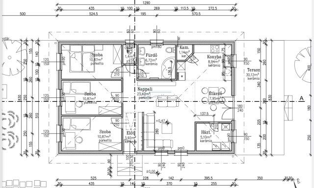 Eladó családi ház, Deszken 112 M Ft, 4 szobás