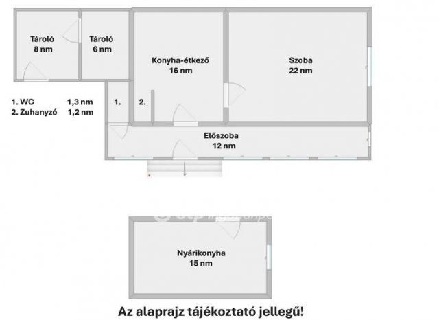 Eladó családi ház, Alsószentivánon 5.9 M Ft, 1 szobás