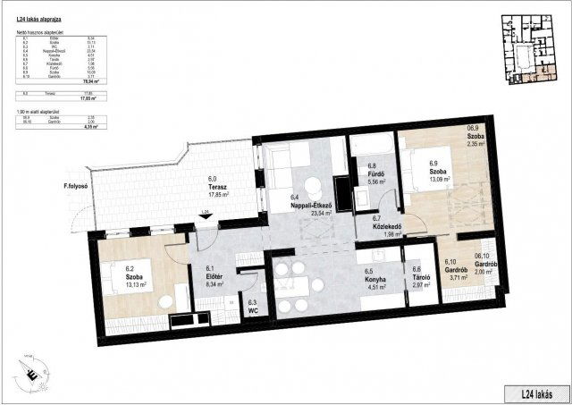 Eladó téglalakás, Budapesten, VI. kerületben, Jókai utcában