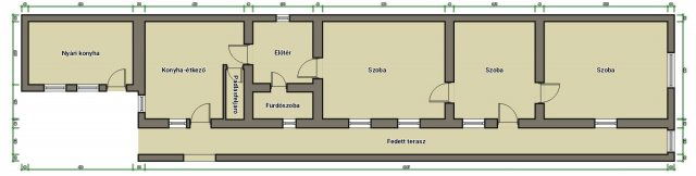 Eladó családi ház, Mátraderecskén 16.9 M Ft, 3 szobás