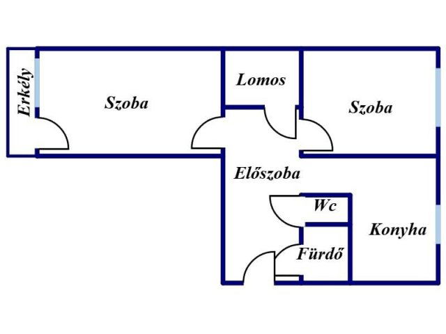 Eladó panellakás, Miskolcon, Bíró utcában 32.99 M Ft, 2 szobás