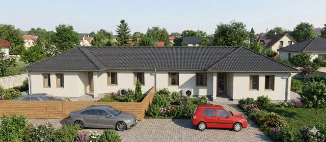 Eladó ikerház, Százhalombattán 110 M Ft, 2+2 szobás