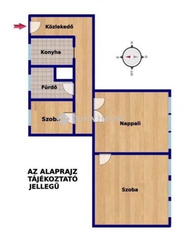 Kiadó téglalakás, albérlet, Budapesten, V. kerületben, 3 szobás