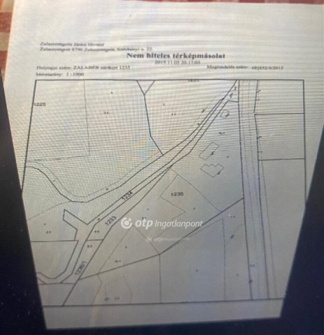 Eladó telek, Zalabéren 2.5 M Ft / költözzbe.hu