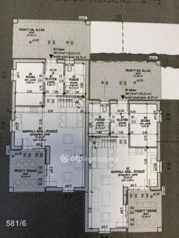 Eladó ikerház, Egerben 98.9 M Ft, 3+1 szobás