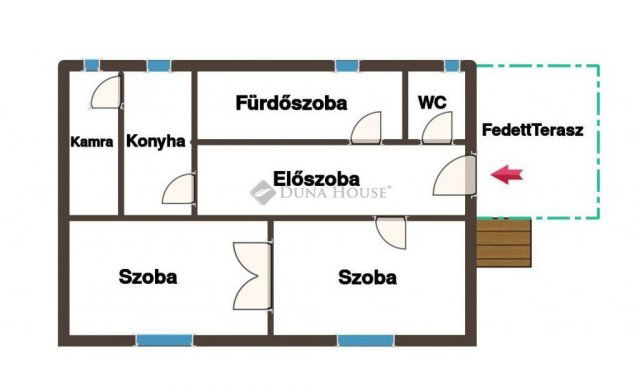 Eladó családi ház, Budapesten, XVII. kerületben, Baross utcában