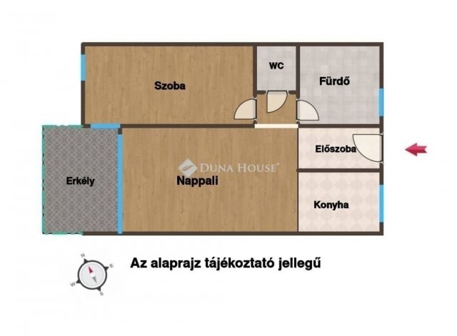 Eladó téglalakás, Budapesten, IV. kerületben 79.9 M Ft, 2 szobás