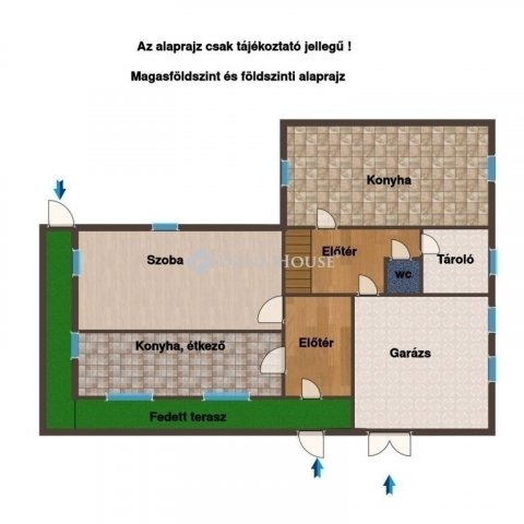 Eladó családi ház, Kókán 109 M Ft, 4 szobás