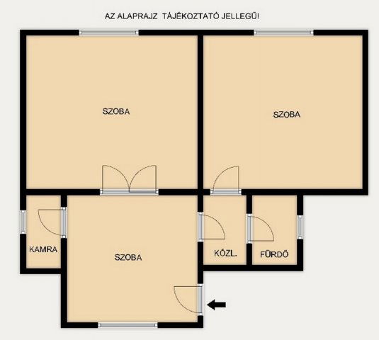 Eladó családi ház, Mátételken 5.9 M Ft, 3 szobás