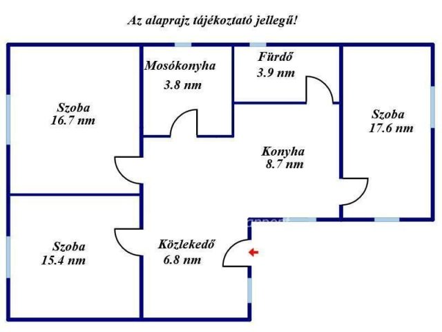 Eladó családi ház, Szolnokon 65 M Ft, 3 szobás