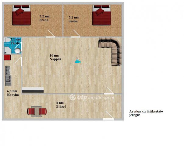 Eladó nyaraló, Ráckevén 29.5 M Ft / költözzbe.hu