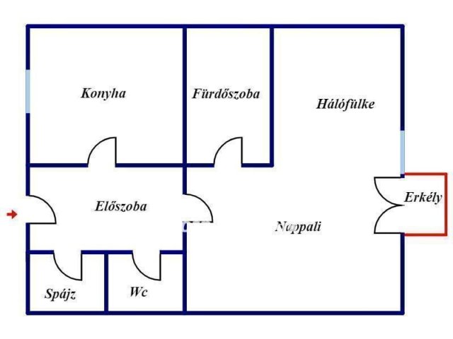 Eladó téglalakás, Miskolcon 22.99 M Ft, 1+1 szobás