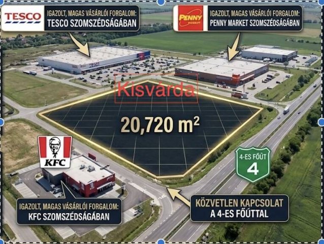 Eladó telek, Kisvárdán 155 M Ft / költözzbe.hu
