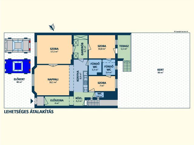 Eladó sorház, Budapesten, XIV. kerületben, Ráskay Lea utcában