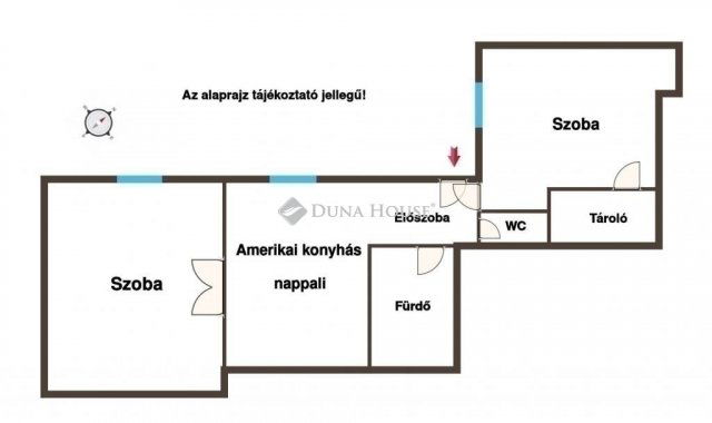 Eladó téglalakás, Budapesten, VII. kerületben 87.5 M Ft