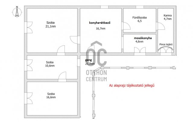 Eladó családi ház, Tiszaroffon 16.5 M Ft, 3 szobás