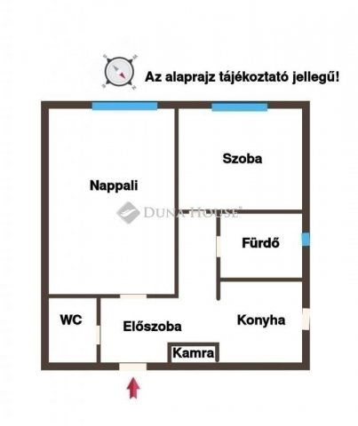 Eladó téglalakás, Budapesten, IX. kerületben 74.9 M Ft, 2 szobás