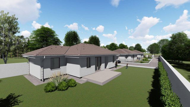 Eladó ikerház, Ráckevén 74.2 M Ft, 4 szobás