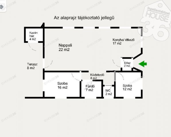 Eladó családi ház, Nagykőrösön 53.5 M Ft, 3 szobás