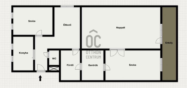 Eladó téglalakás, Budapesten, VIII. kerületben 79.9 M Ft