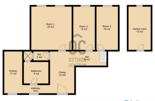 Eladó téglalakás, Budapesten, VIII. kerületben 105 M Ft