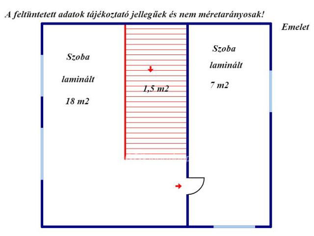 Eladó családi ház, Balassagyarmaton 23.5 M Ft, 2+1 szobás