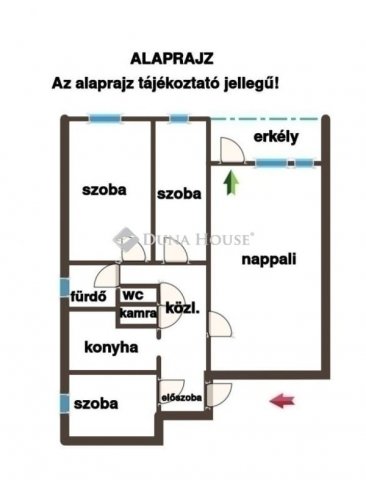 Eladó téglalakás, Budapesten, XXI. kerületben 63.5 M Ft