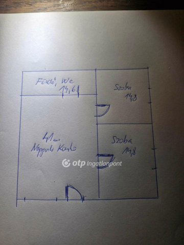 Eladó családi ház, Bölcskén 34.5 M Ft, 2 szobás