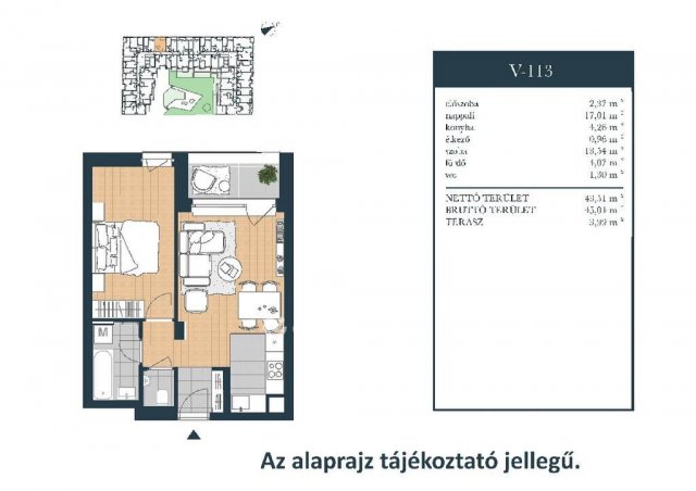 Eladó téglalakás, Budapesten, XIII. kerületben 95 M Ft, 2 szobás