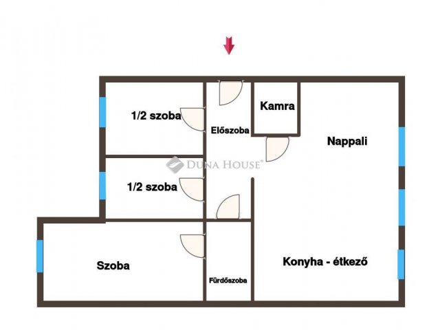 Eladó téglalakás, Sopronban 77.5 M Ft, 2 szobás