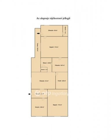 Eladó családi ház, Budapesten, XV. kerületben 79.9 M Ft