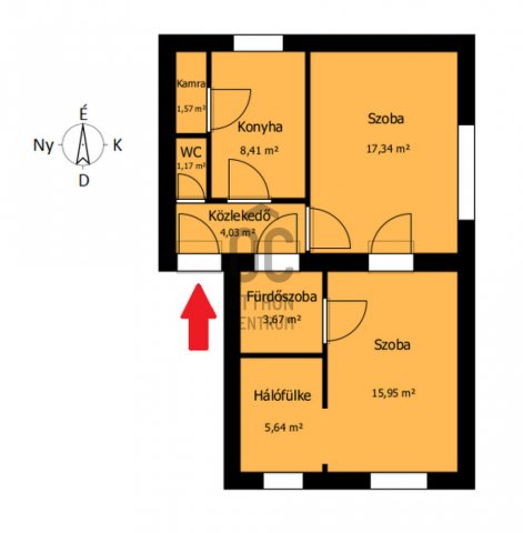 Kiadó téglalakás, albérlet, Miskolcon 150 E Ft / hó, 3 szobás