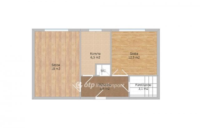 Eladó panellakás, Szekszárdon 33.9 M Ft, 2 szobás