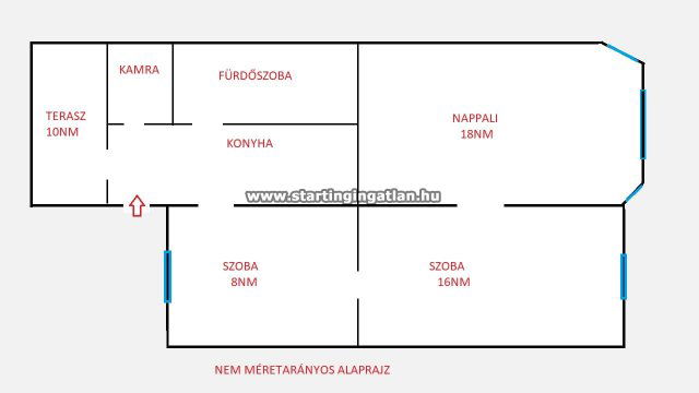 Eladó családi ház, Budapesten, XVI. kerületben, Baross utcában