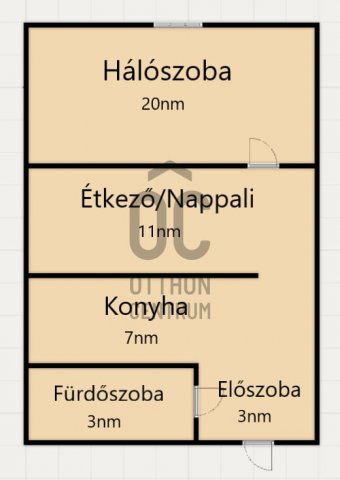 Eladó családi ház, Debrecenben 35.9 M Ft, 2 szobás