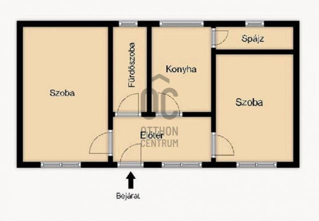 Eladó családi ház, Bagaméren 3.5 M Ft, 1 szobás