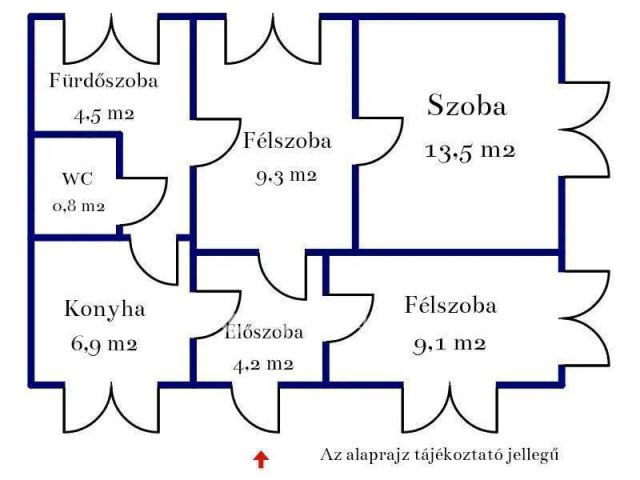 Eladó családi ház, Jászjákóhalmán 6.508 M Ft, 1+2 szobás