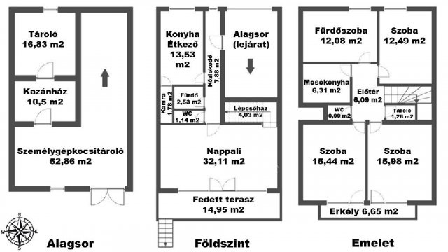Eladó ikerház, Egerben 140 M Ft, 4 szobás / költözzbe.hu