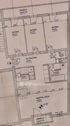 Eladó téglalakás, Nyíregyházán 79.9 M Ft, 3 szobás