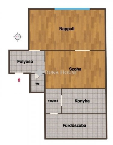 Eladó téglalakás, Budapesten, V. kerületben 94.9 M Ft, 2 szobás