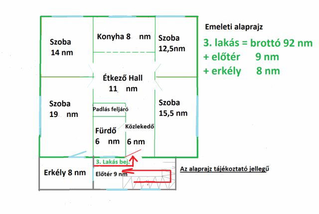 Eladó családi ház, XVIII. kerületben, Batthyány Lajos utcában