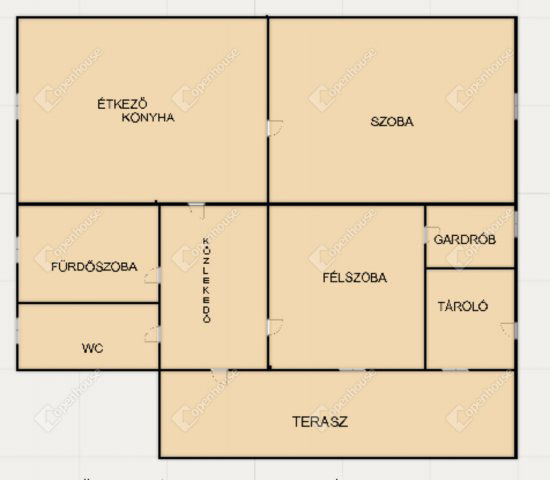 Eladó ikerház, Mocsán 24.9 M Ft, 2 szobás / költözzbe.hu